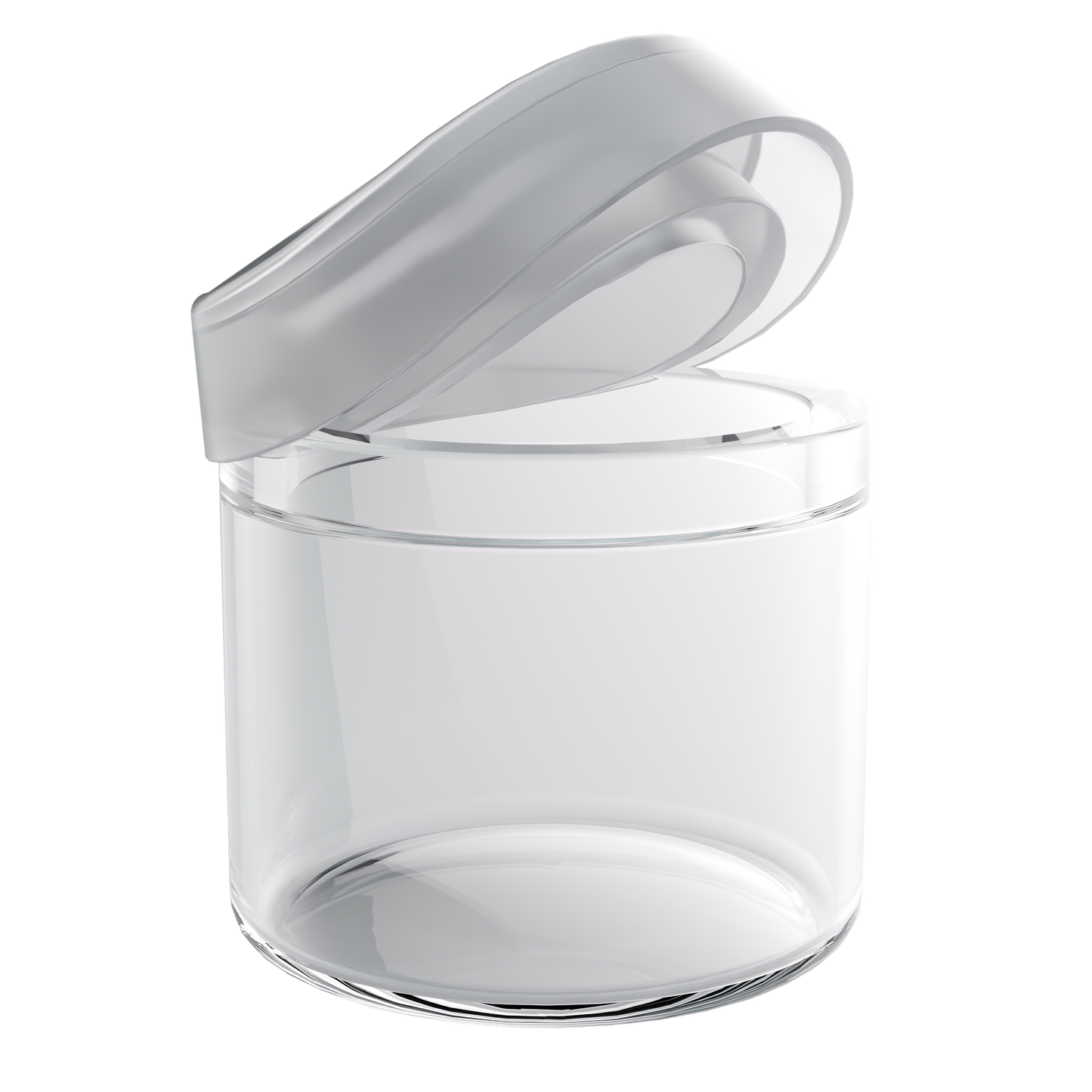 Glass Concentrate Jar — 6ML (360 qty) — Clear Cap