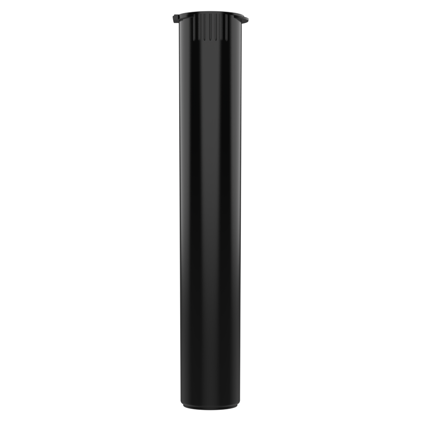 116mm CR Slim Tubes — Closed Lid (500 qty) — Black (PCR)