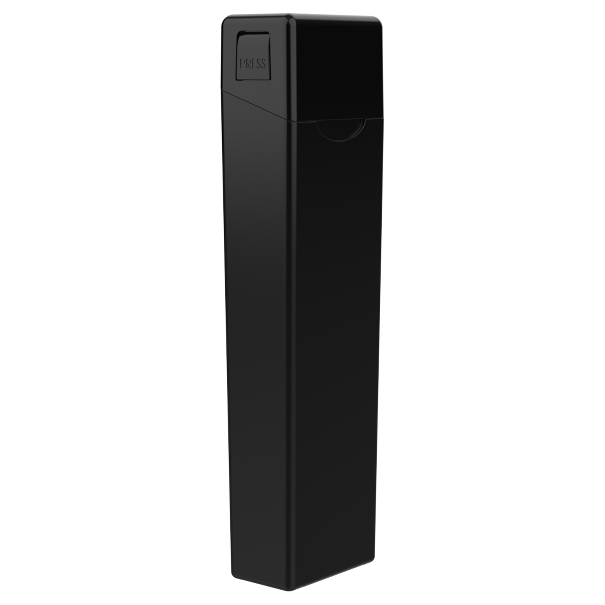 116 MM CR Hinge-Top Box - Pinch N Flip (200 qty) — Black