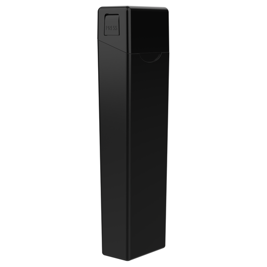 116 MM CR Hinge-Top Box - Pinch N Flip (200 qty) — Black