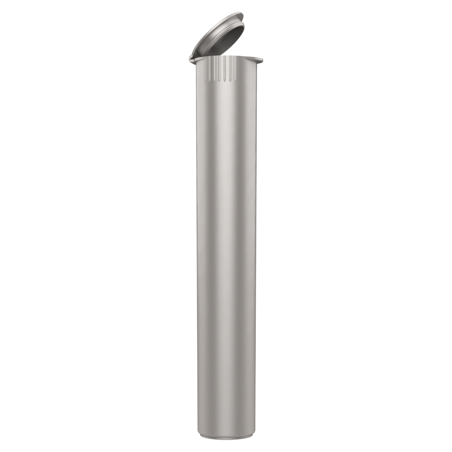 116mm CR Slim Tubes — Closed Lid (500 qty) — Silver