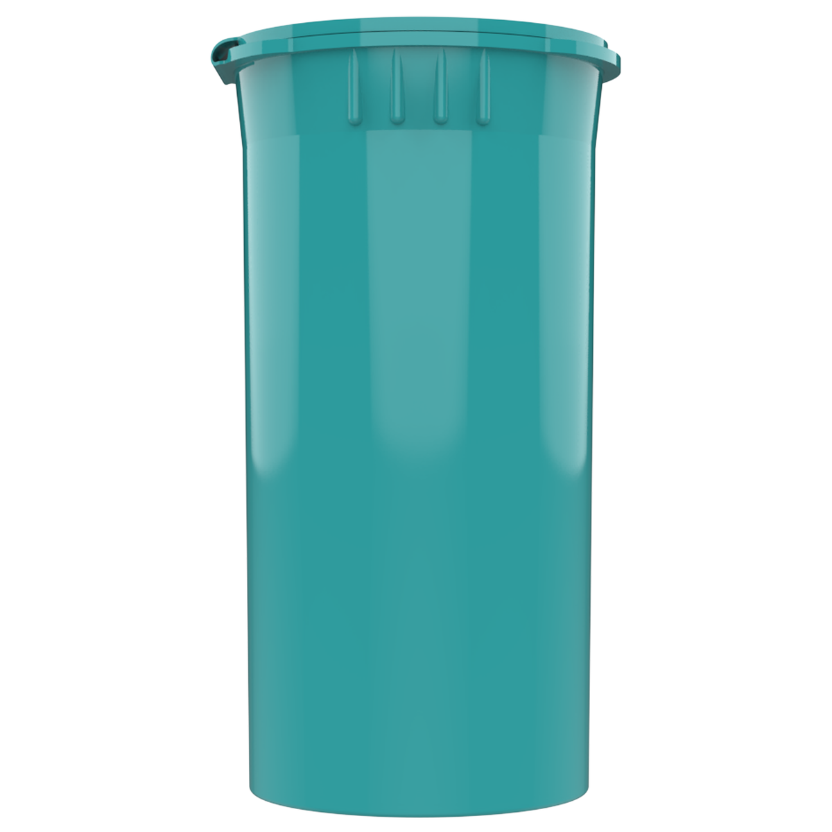 13 Dram Child Resistant Pop-Top Containers (315 qty) — Opaque Aqua