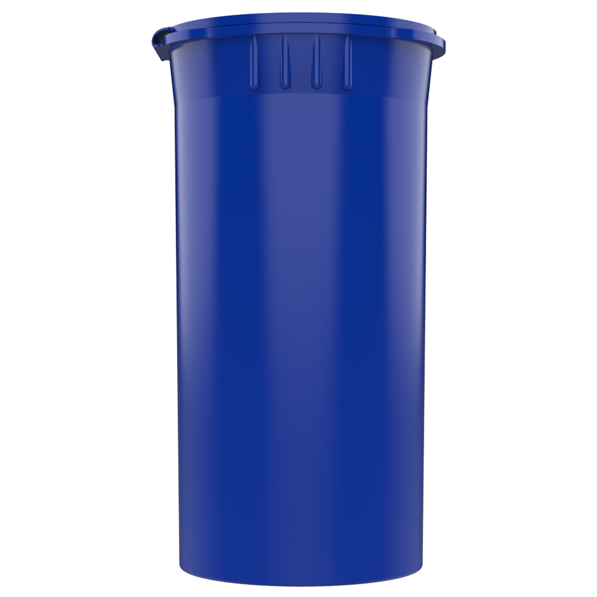 13 Dram Child Resistant Pop-Top Containers (315 qty) — Opaque Blue