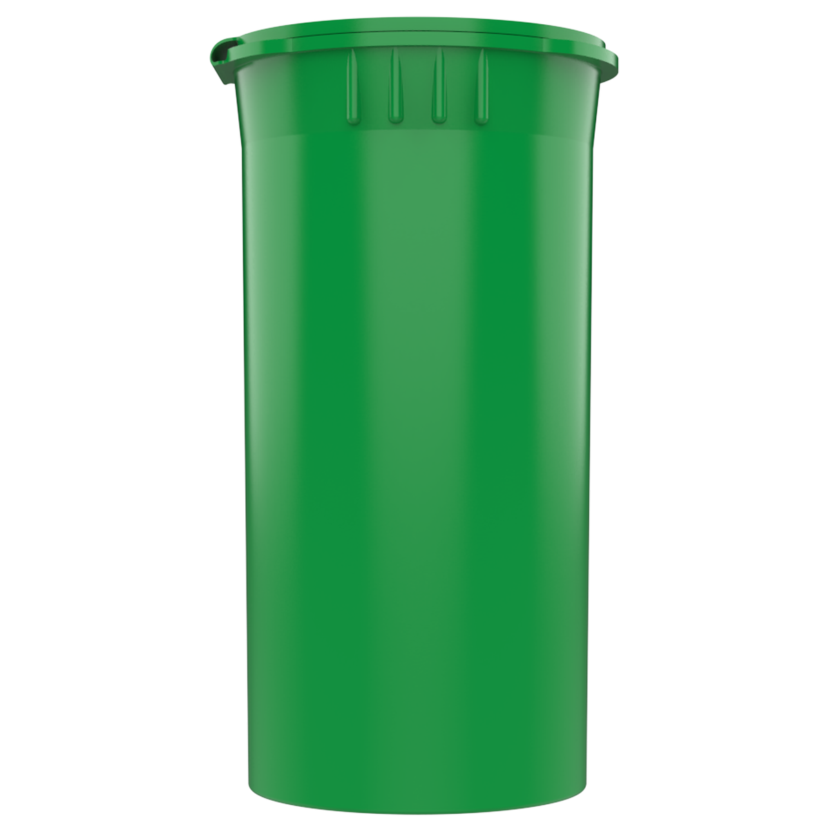 13 Dram Child Resistant Pop-Top Containers (315 qty) — Opaque Green