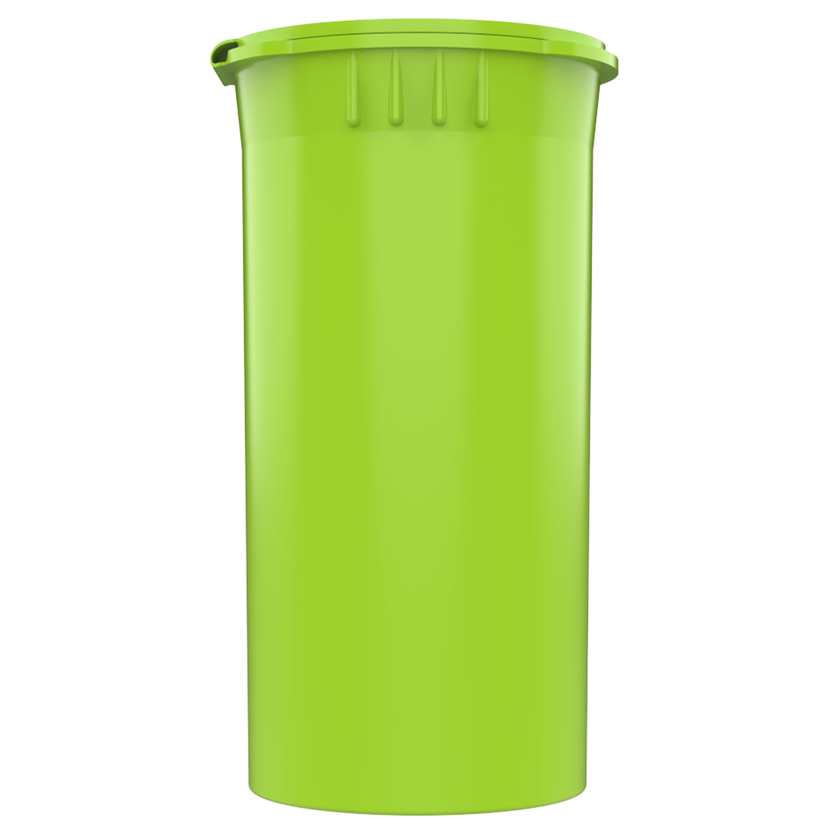 13 Dram Child Resistant Pop-Top Containers (315 qty) — Lime Green Highlighter
