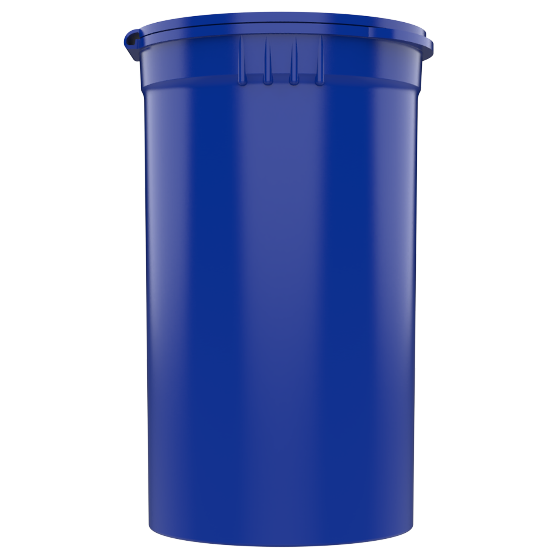 19 Dram Child Resistant Pop-Top Containers (225 qty) — Opaque Blue