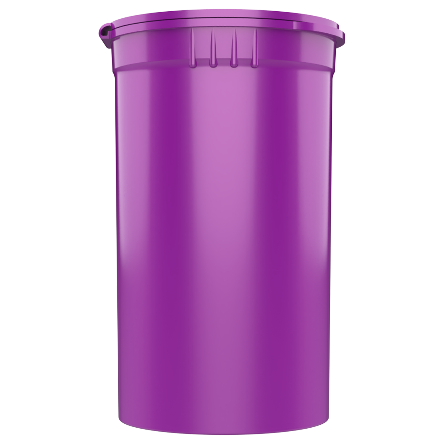 19 Dram Child Resistant Pop-Top Containers (225 qty) — Opaque Purple