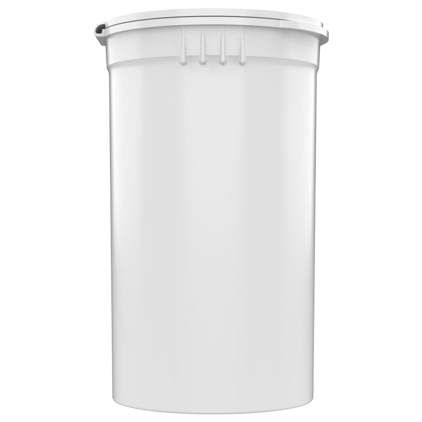 19 Dram Child Resistant Pop-Top Containers (225 qty) — Opaque White