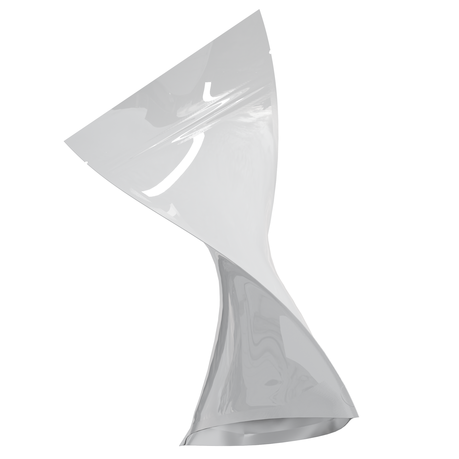 1 Ounce Mylar Bags (1000 qty) — Gloss White & Gloss White