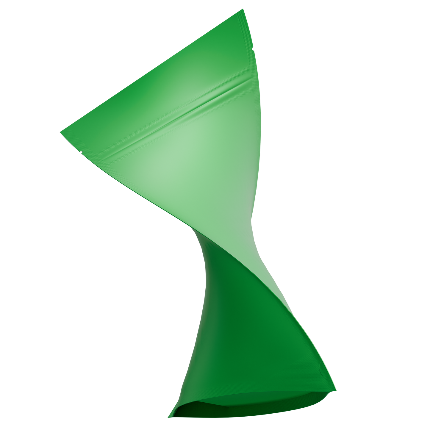 1 Ounce Mylar Bags (1000 qty) — Matte Green & Matte Green
