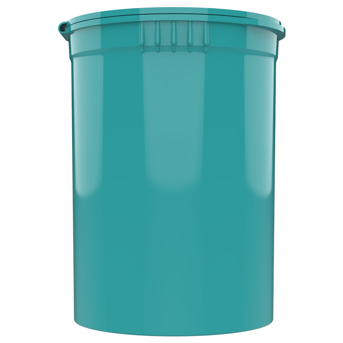 30 Dram Child Resistant Pop-Top Containers (160 qty) — Opaque Aqua