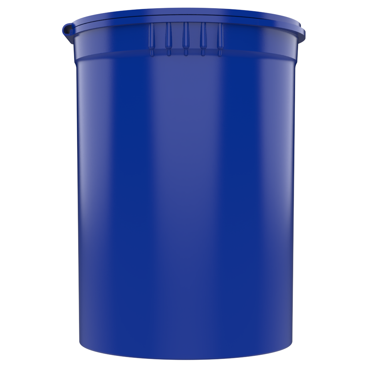 30 Dram Child Resistant Pop-Top Containers (160 qty) — Opaque Blue