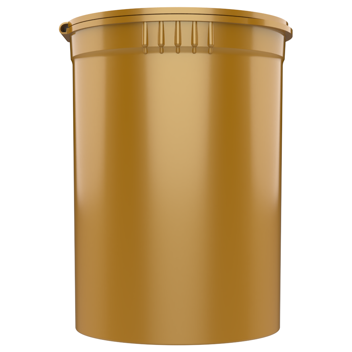 30 Dram Child Resistant Pop-Top Containers (160 qty) — Opaque Gold