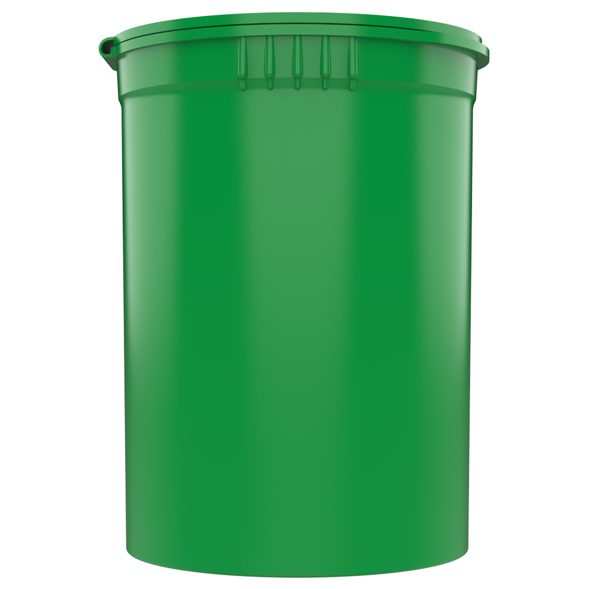 30 Dram Child Resistant Pop-Top Containers (160 qty) — Opaque Green