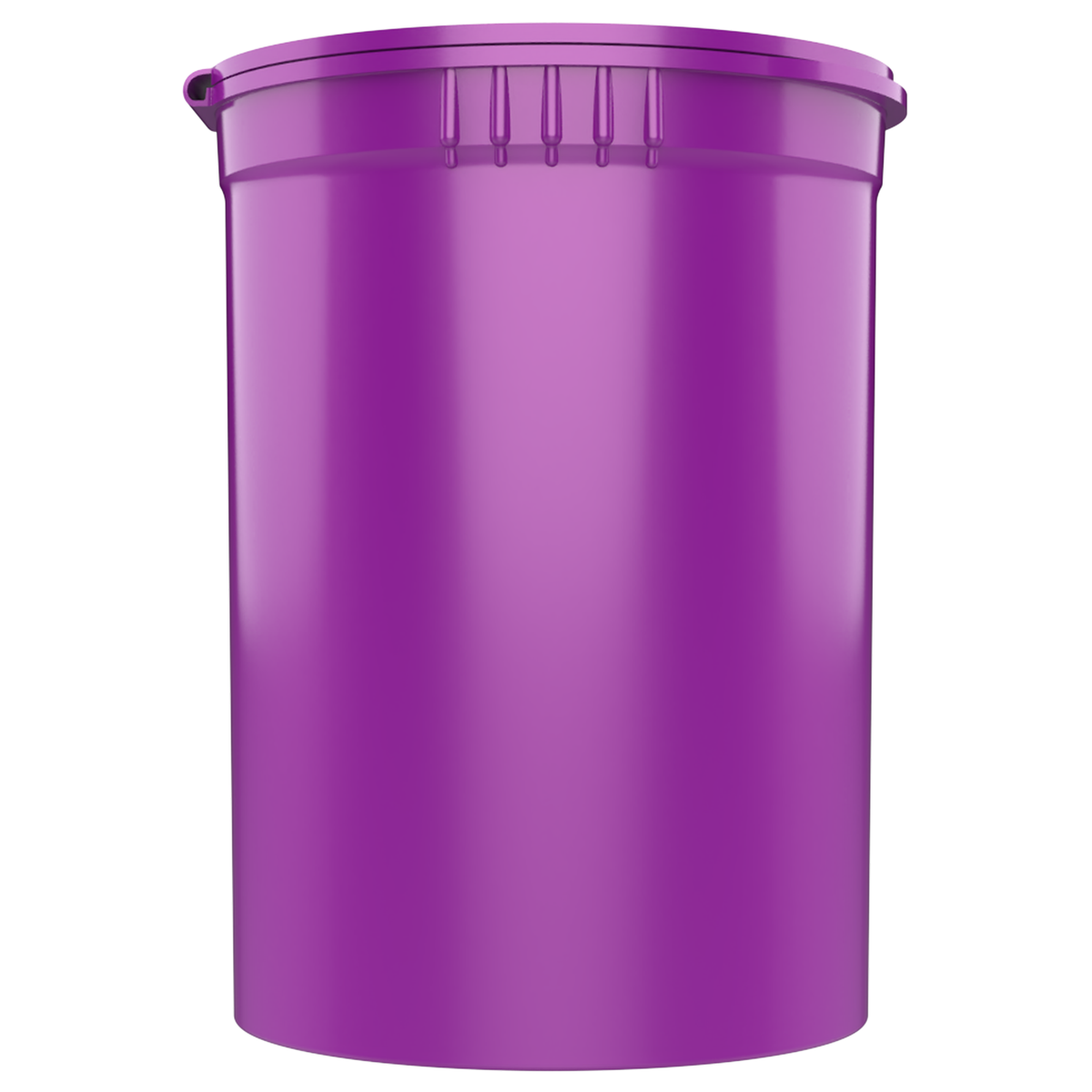 30 Dram Child Resistant Pop-Top Containers (160 qty) — Opaque Purple
