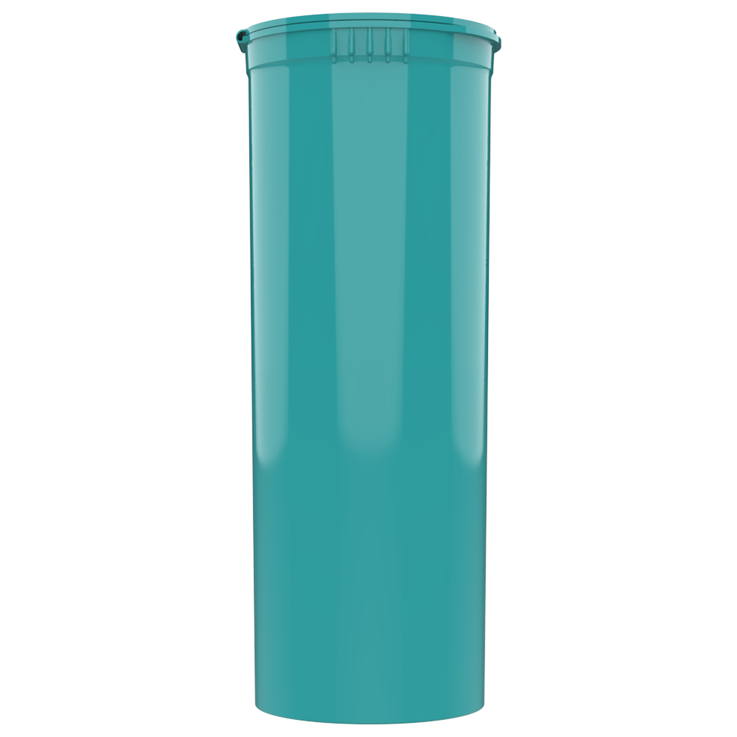 60 Dram Child Resistant Pop-Top Containers (75 qty) — Opaque Aqua