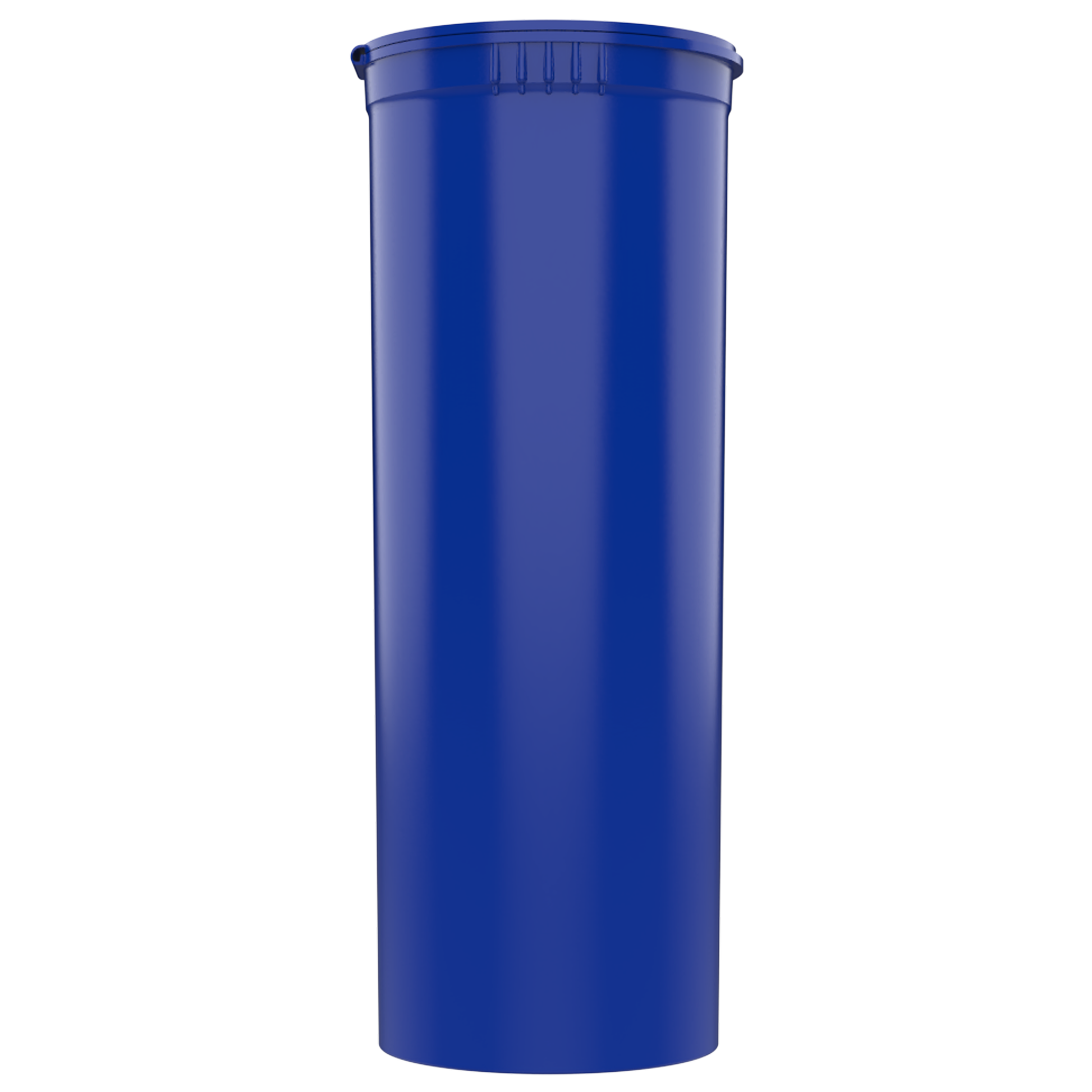 60 Dram Child Resistant Pop-Top Containers (75 qty) — Opaque Blue
