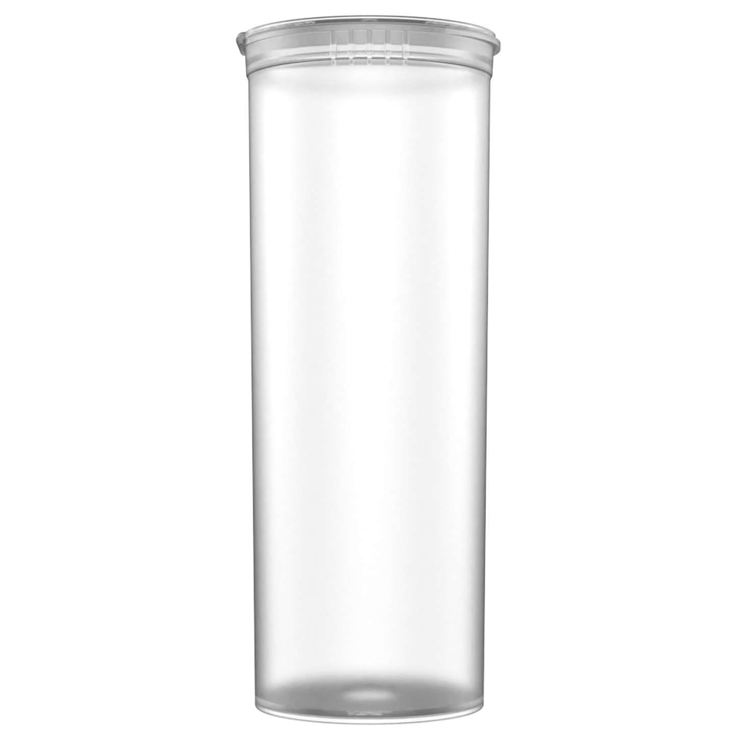 60 Dram Child Resistant Pop-Top Containers (75 qty) — Translucent Clear