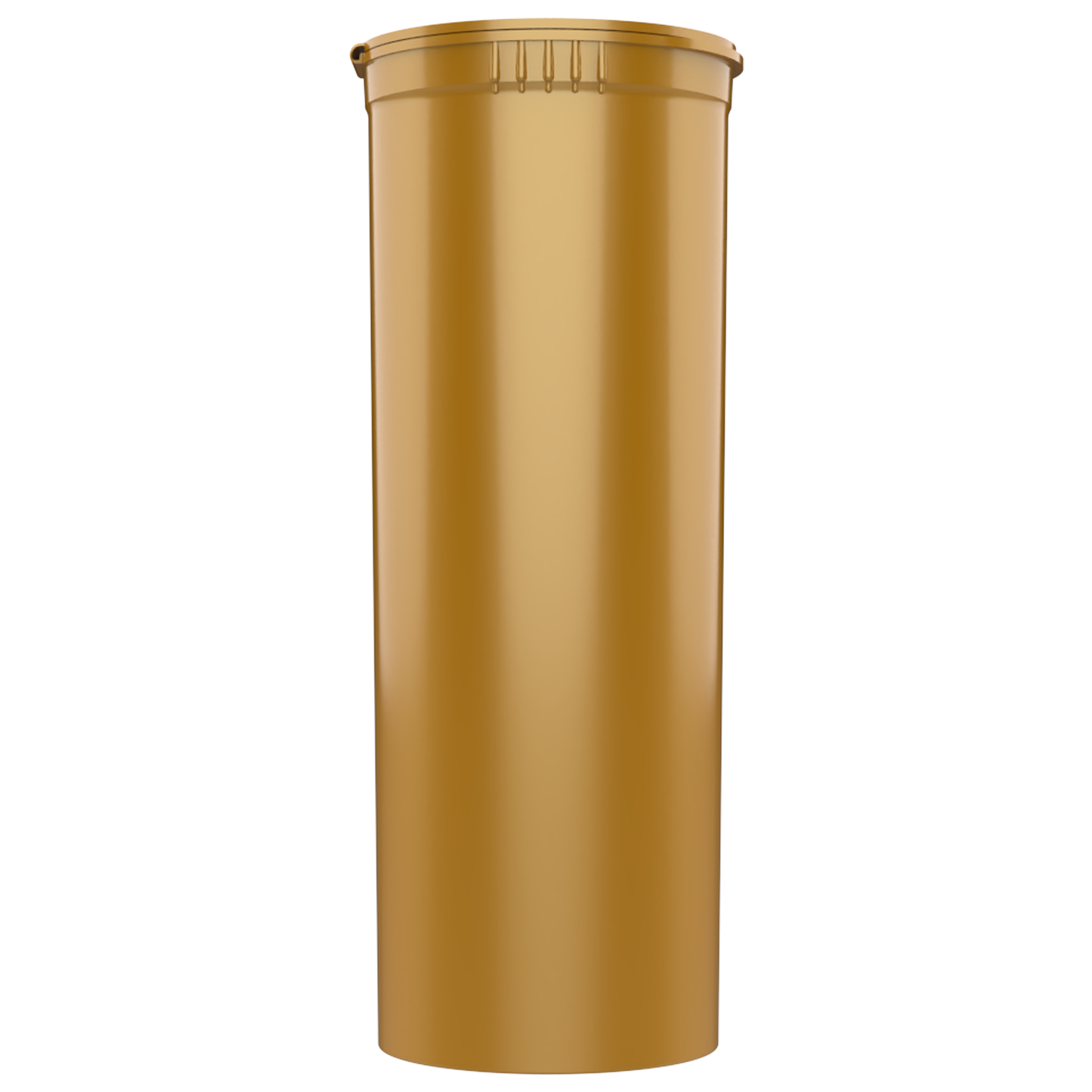 60 Dram Child Resistant Pop-Top Containers (75 qty) — Opaque Gold