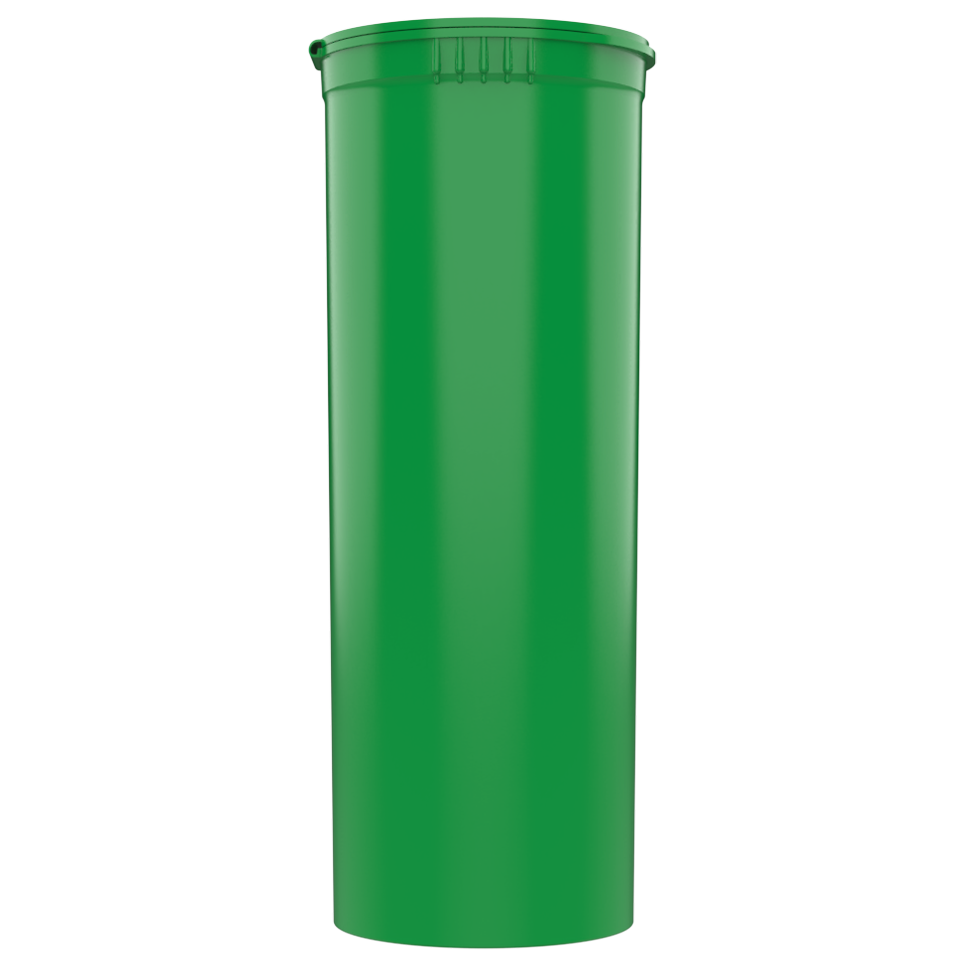 60 Dram Child Resistant Pop-Top Containers (75 qty) — Opaque Green