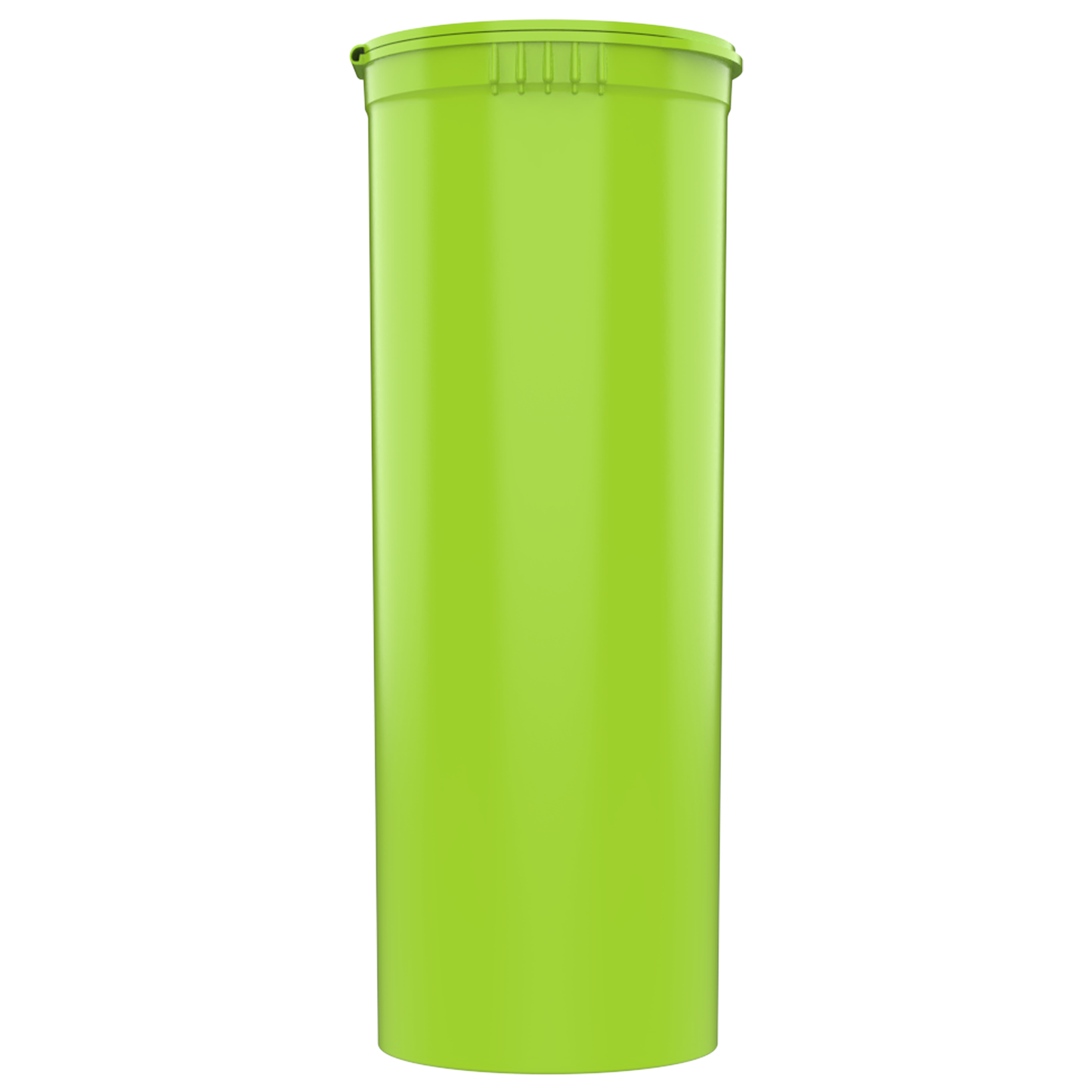 60 Dram Child Resistant Pop-Top Containers (75 qty) — Lime Green Highlighter