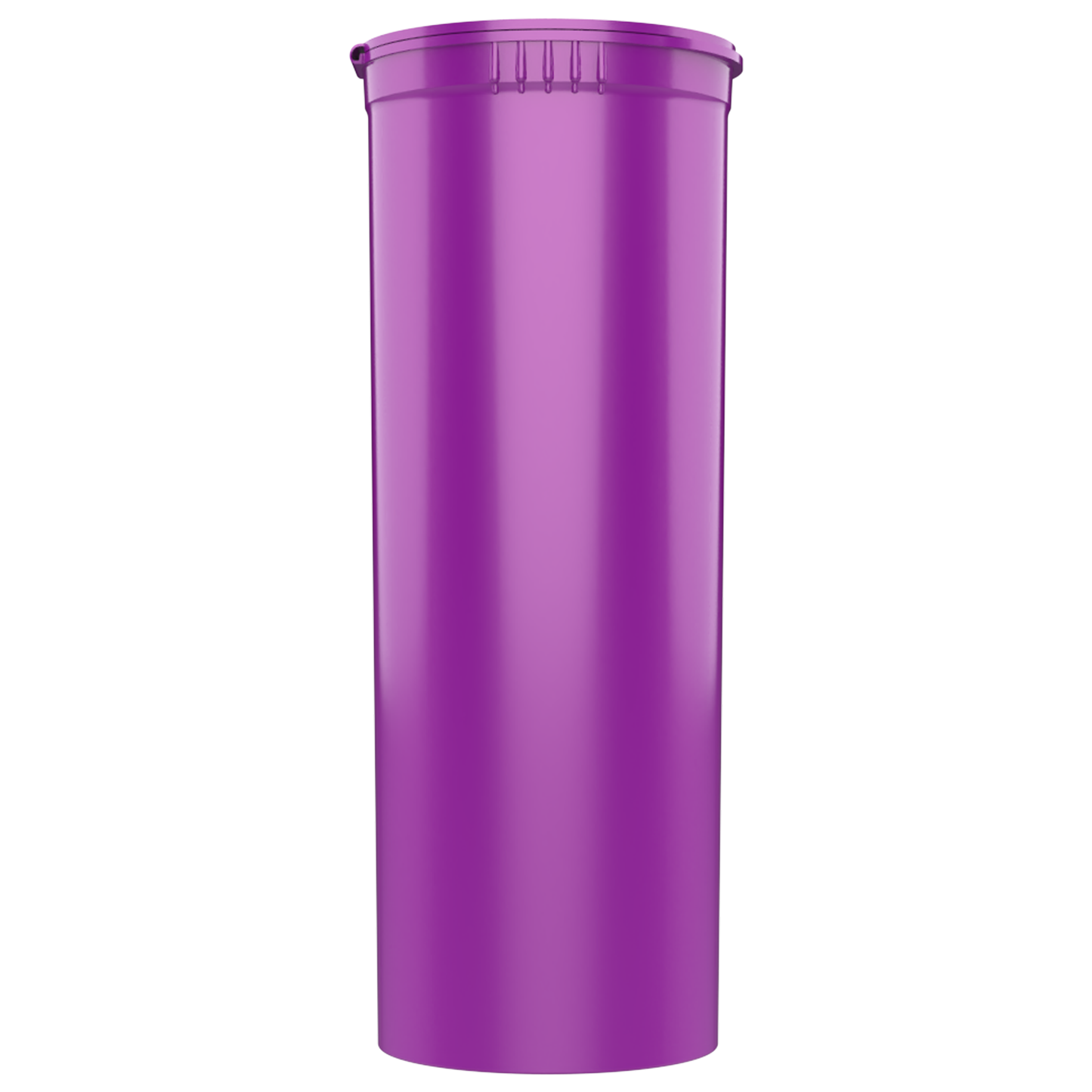 60 Dram Child Resistant Pop-Top Containers (75 qty) — Opaque Purple