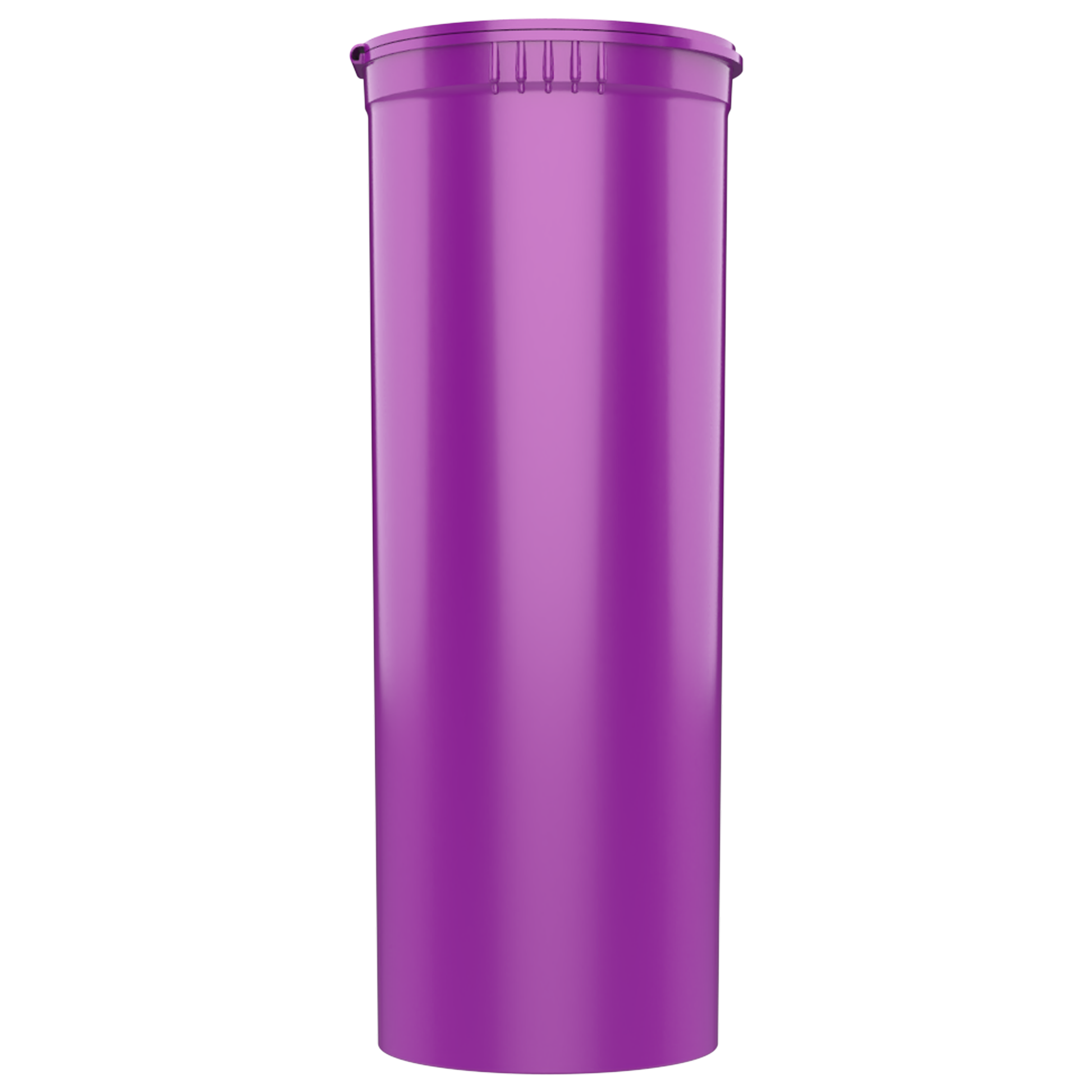 60 Dram Child Resistant Pop-Top Containers (75 qty) — Opaque Purple