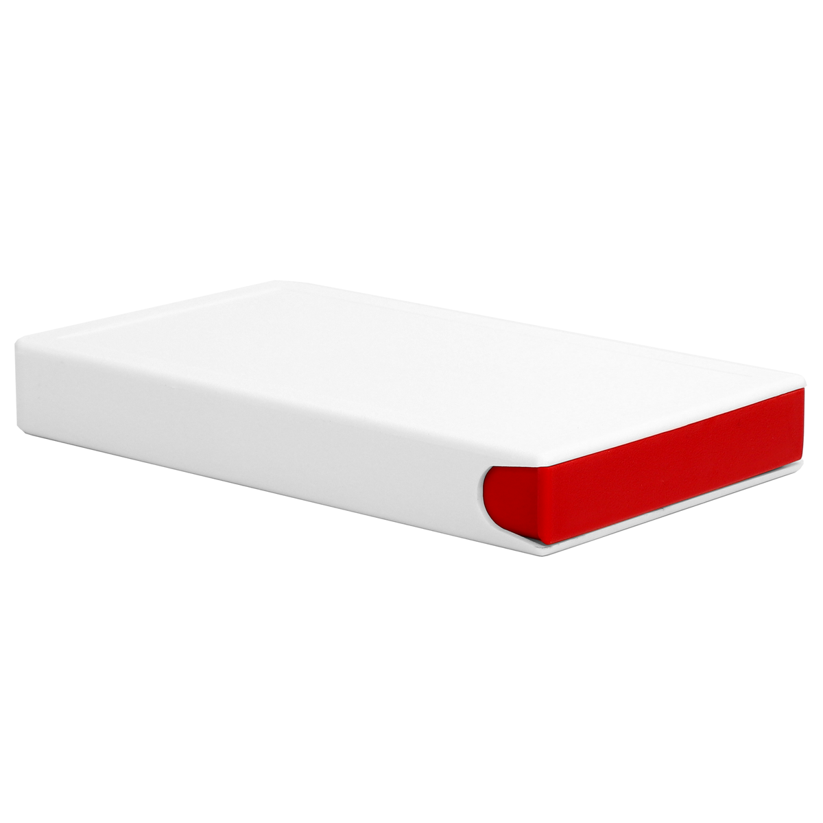 Press N Pull CR Box — 85mm (360 qty) — White & Red