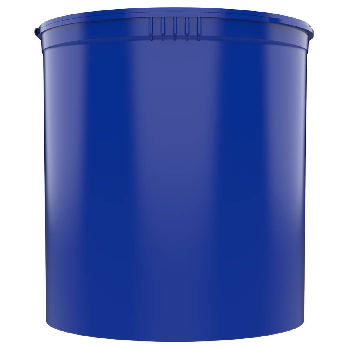 90 Dram Child Resistant Pop-Top Containers (60 qty) — Opaque Blue