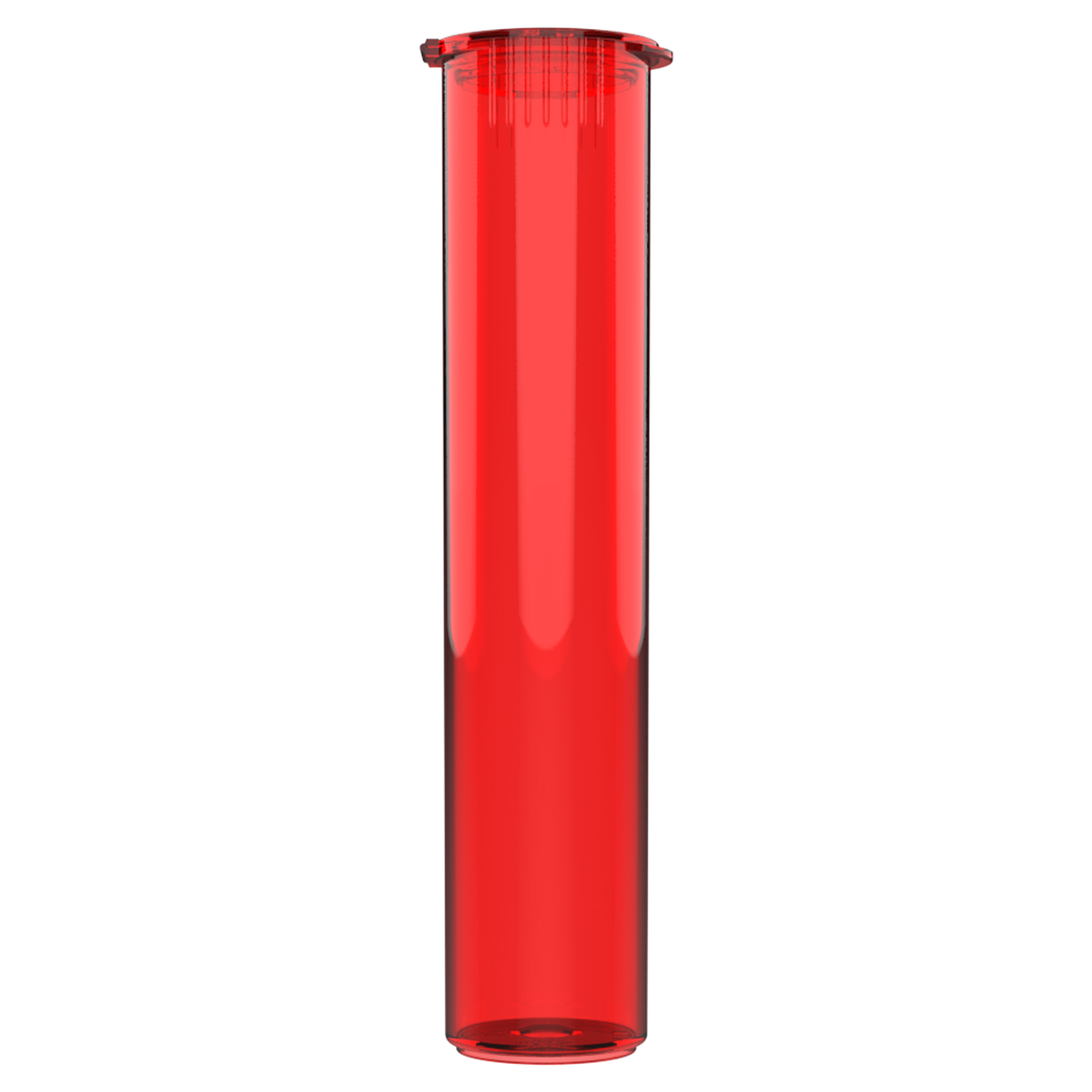 92mm CR Slim Tubes — Closed Lid (700 qty) — Translucent Red