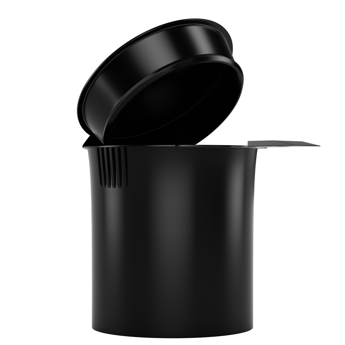 6 Dram Child Resistant Pop-Top Containers (300 qty) — Opaque Black