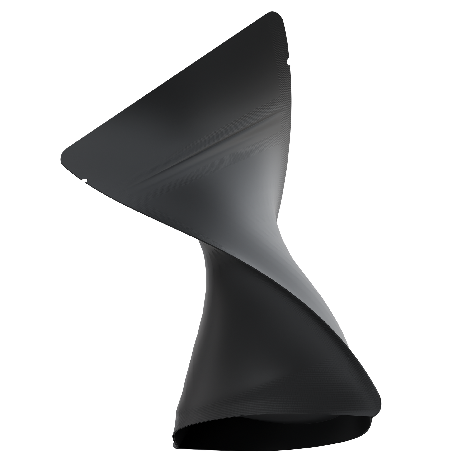 1/8 Ounce 4 X 5 Mylar Bags - (1000 qty) — Matte Black & Matte Black
