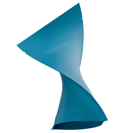 1/8 Ounce Mylar Bags (1000 qty) — Matte Blue & Matte Blue