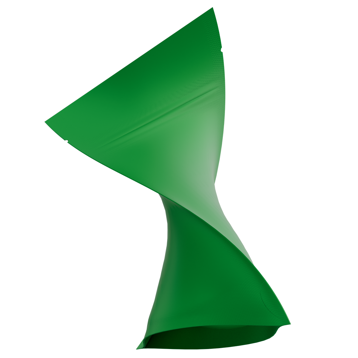 1/8 Ounce Mylar Bags (1000 qty) — Matte Green & Matte Green