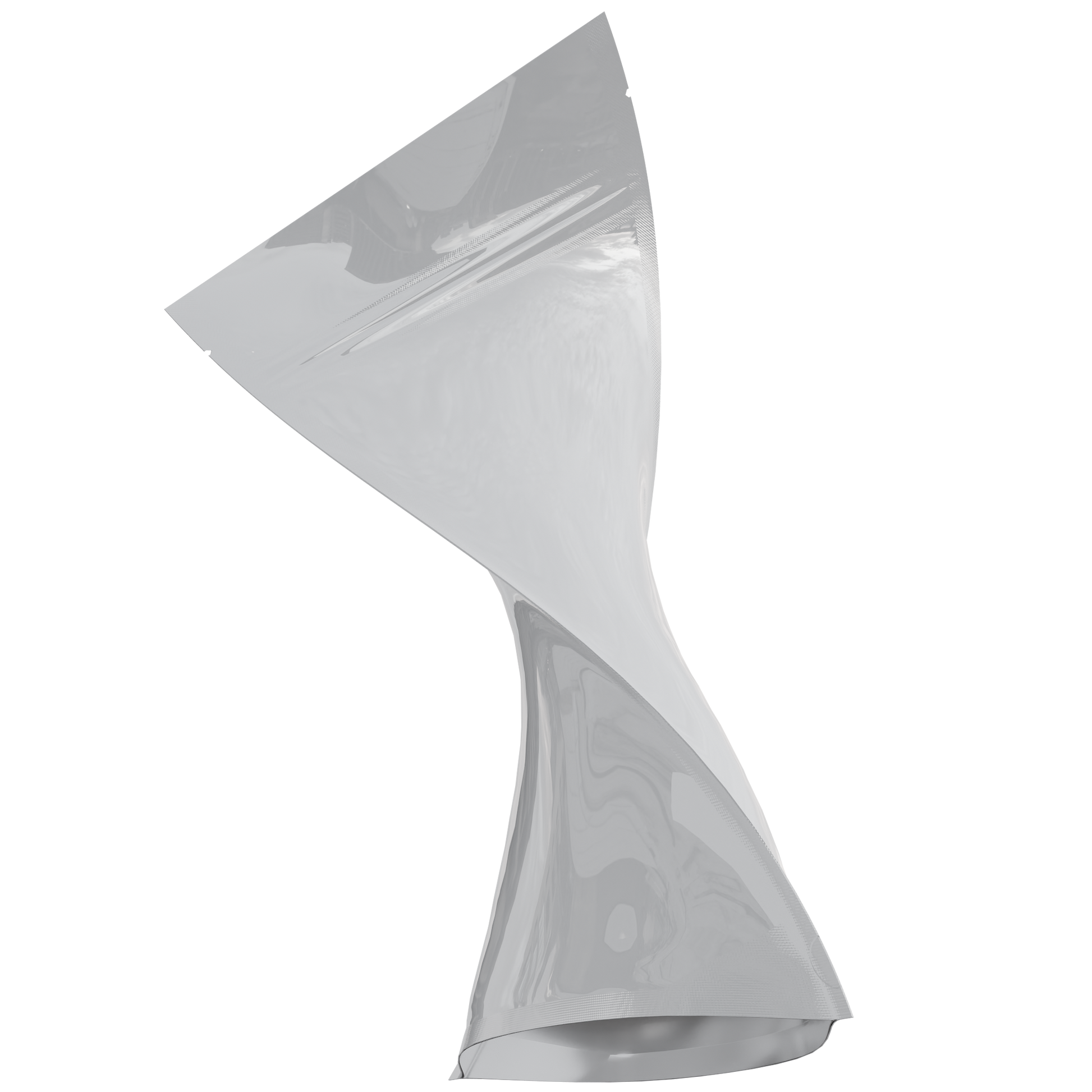1/2 Ounce Mylar Bags (1000 qty) — Gloss White & Gloss White