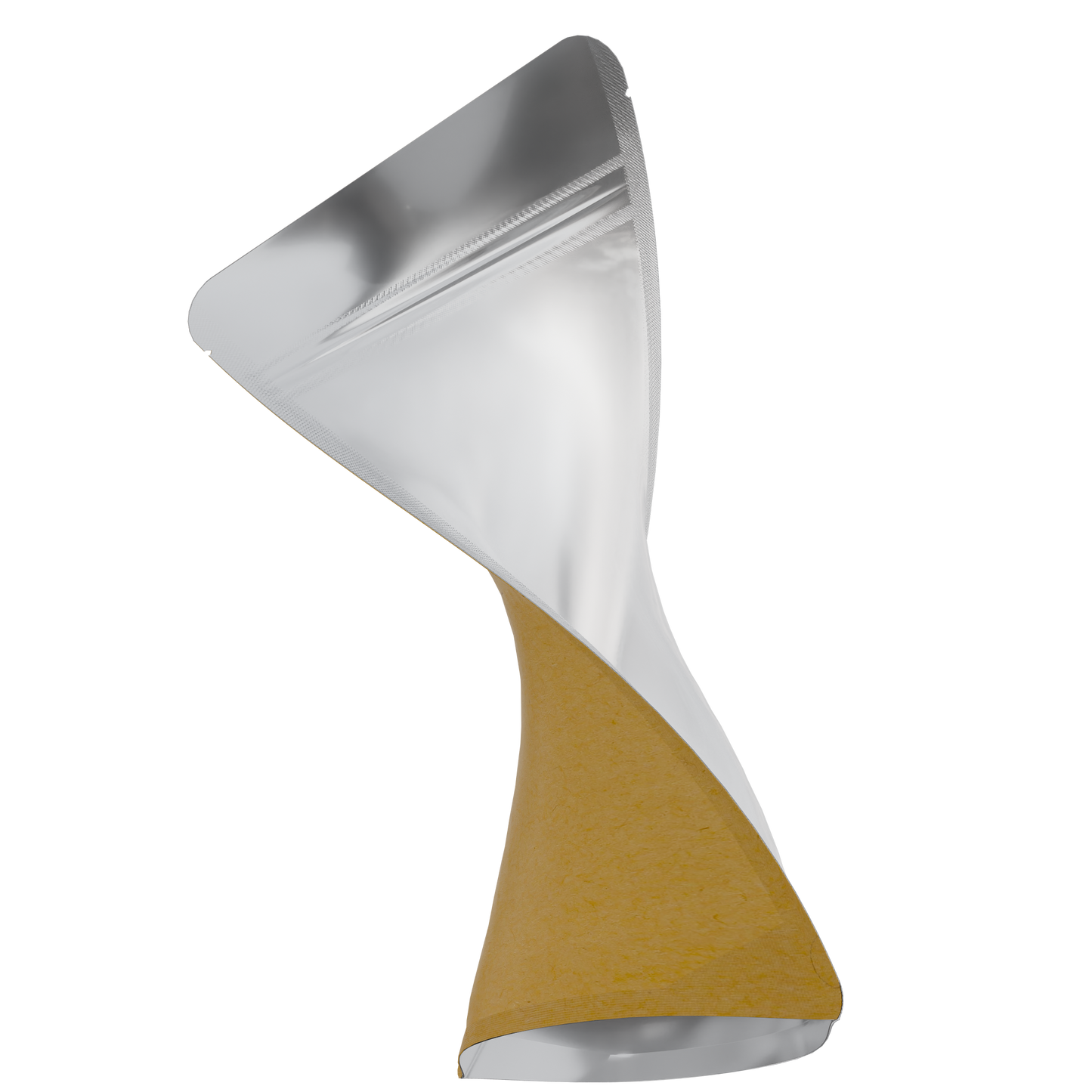1/2 Ounce Mylar Bags (1000 qty) — Kraft & Clear