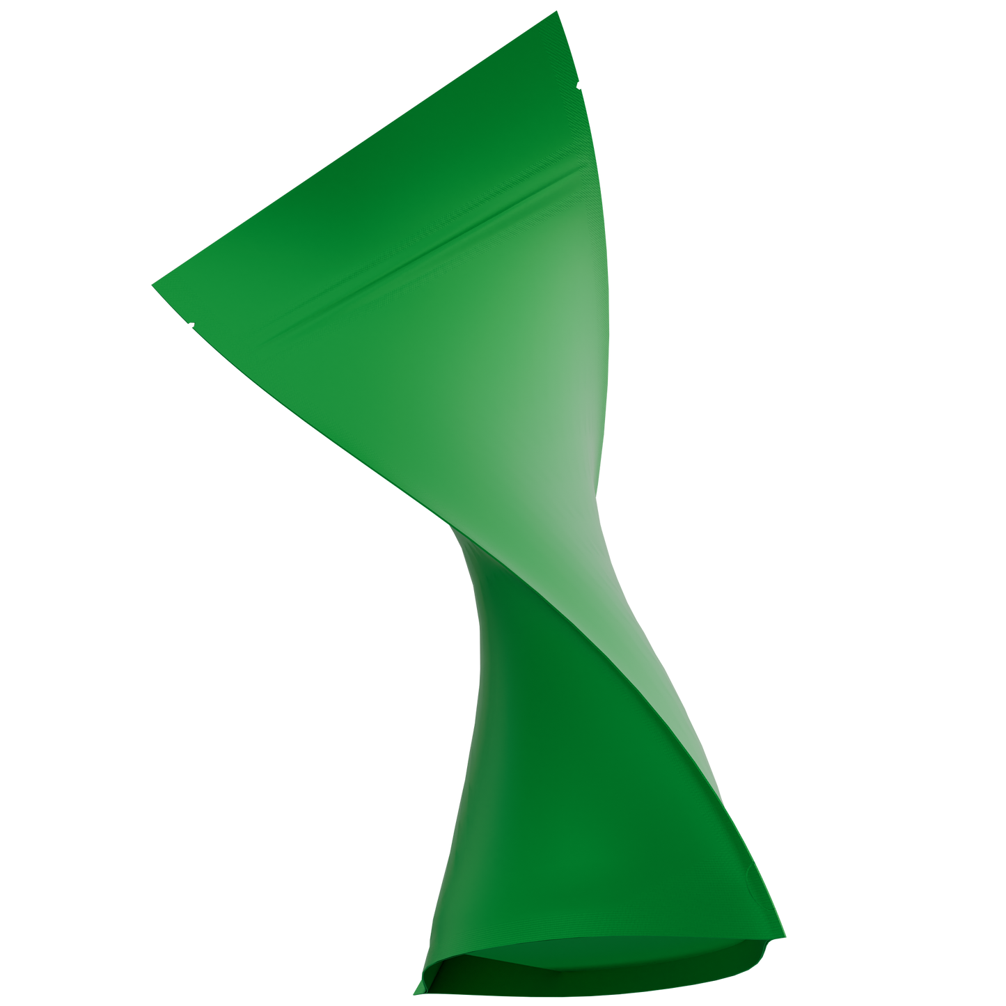 1/2 Ounce Mylar Bags (1000 qty) — Matte Green & Matte Green
