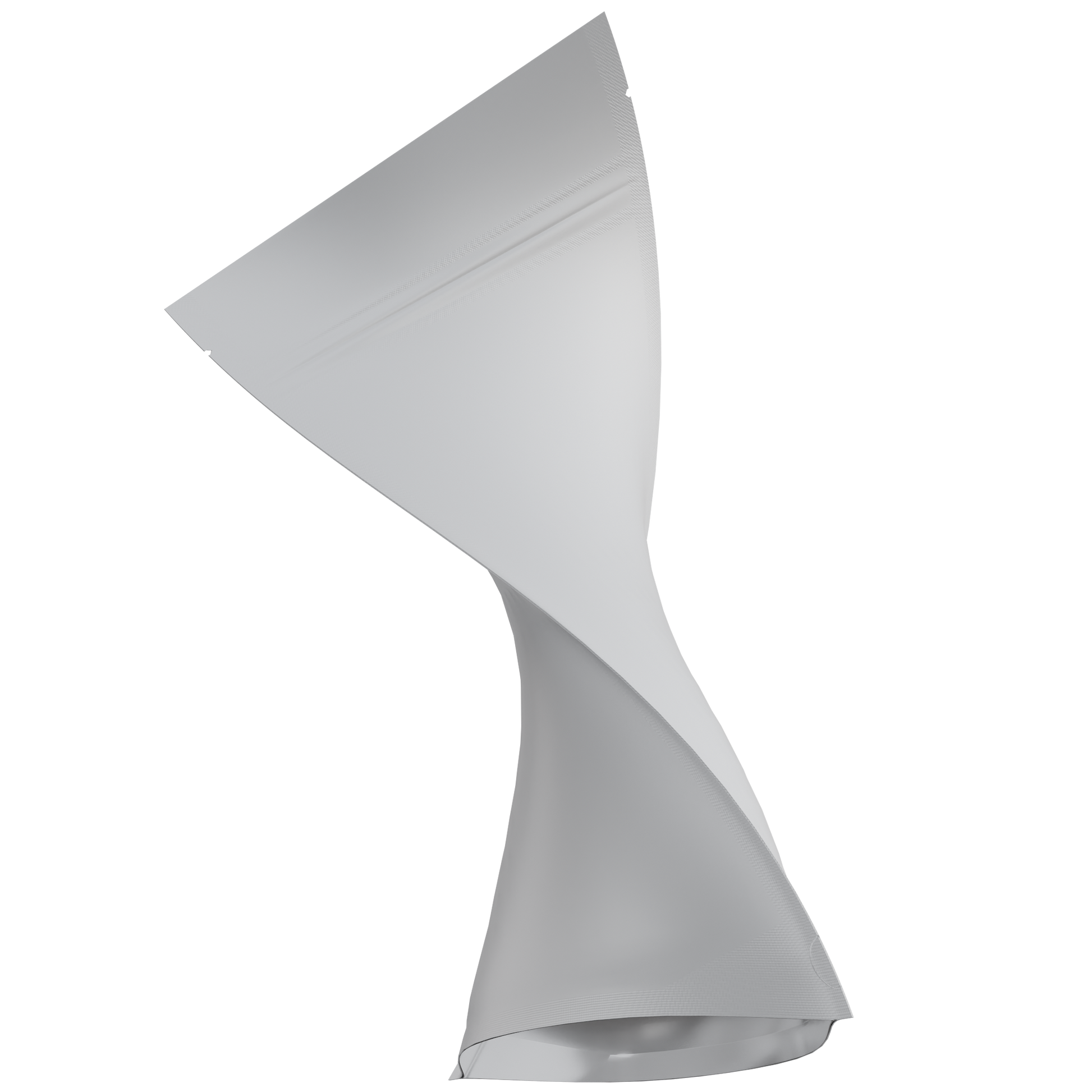 1/2 Ounce Mylar Bags (1000 qty) — Matte White & Matte White