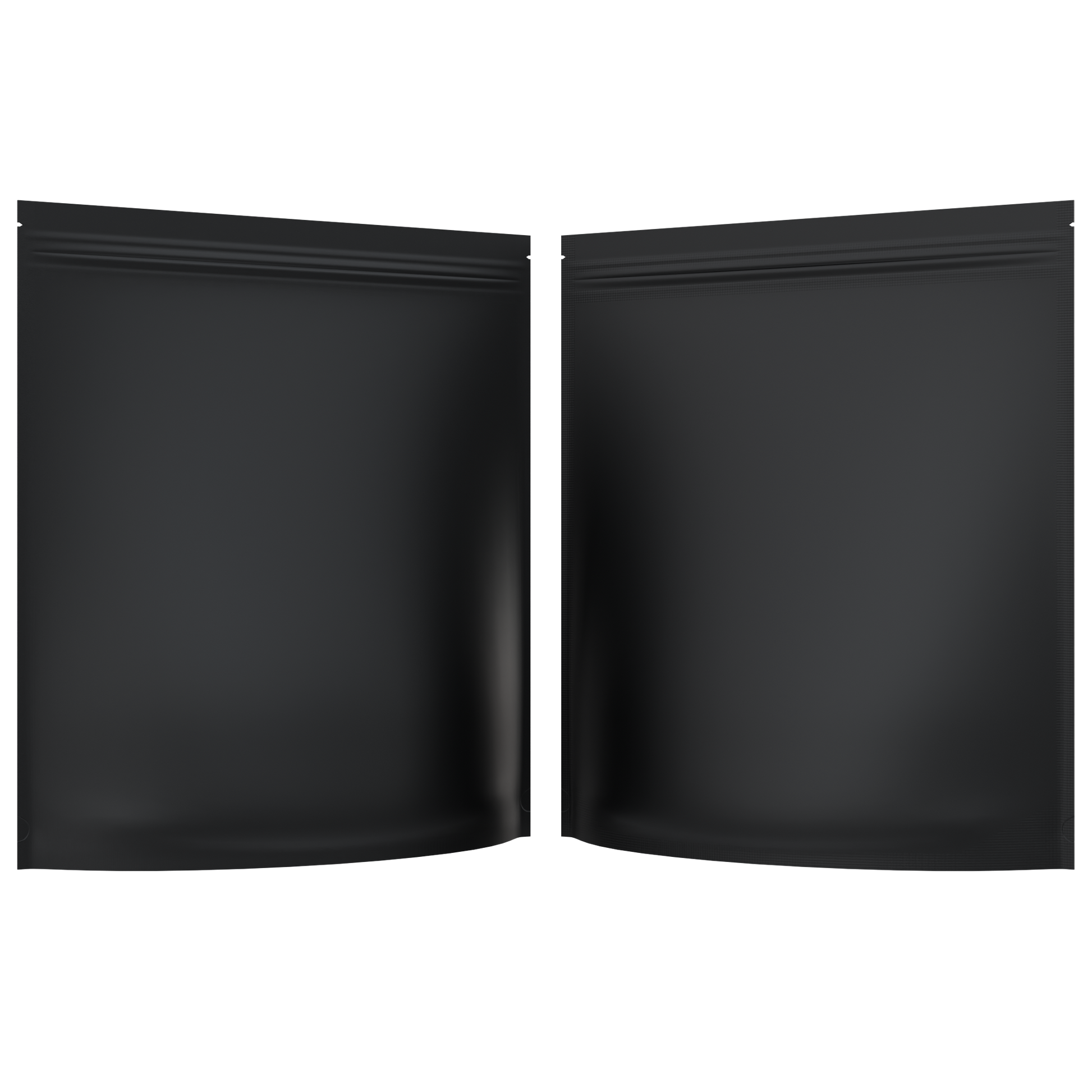 Mylar Bags 1 LB Grower Mylar Bags (10 qty) — Matte Black / Matte Black
