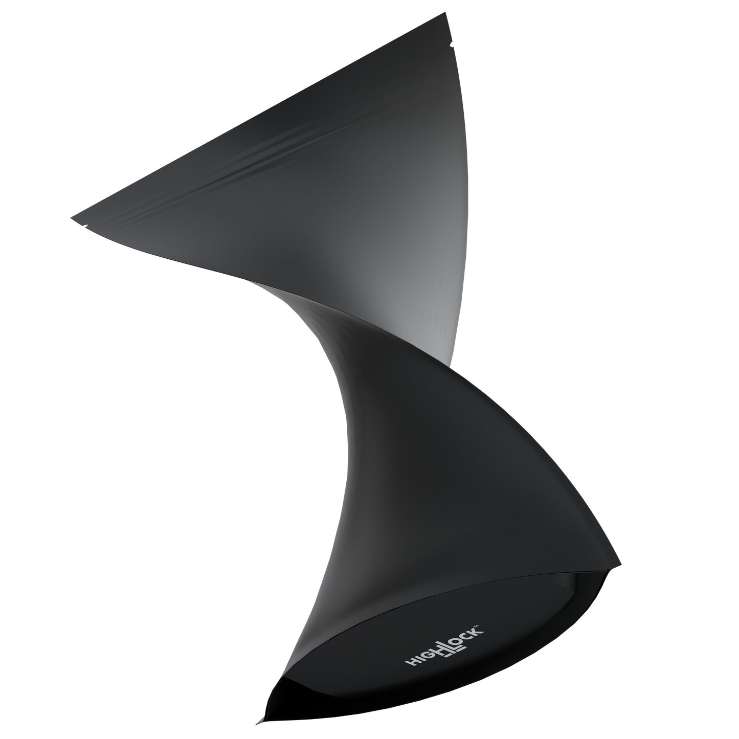 Mylar Bags 1/2 LB Grower Mylar Bags (300 qty) — Matte Black / Matte Black