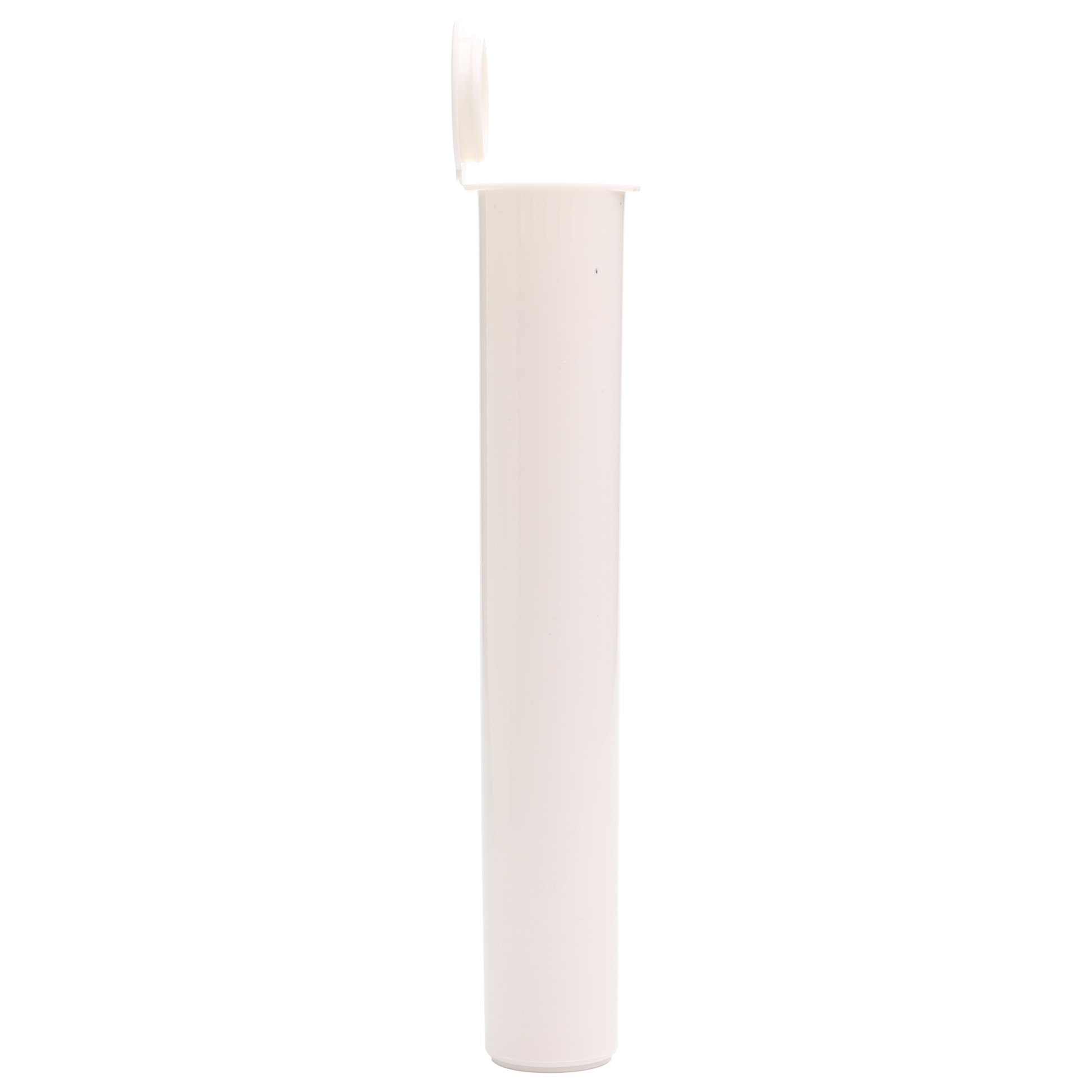 116mm CR Slim Tubes — Closed Lid (500 qty) — White (PCR)