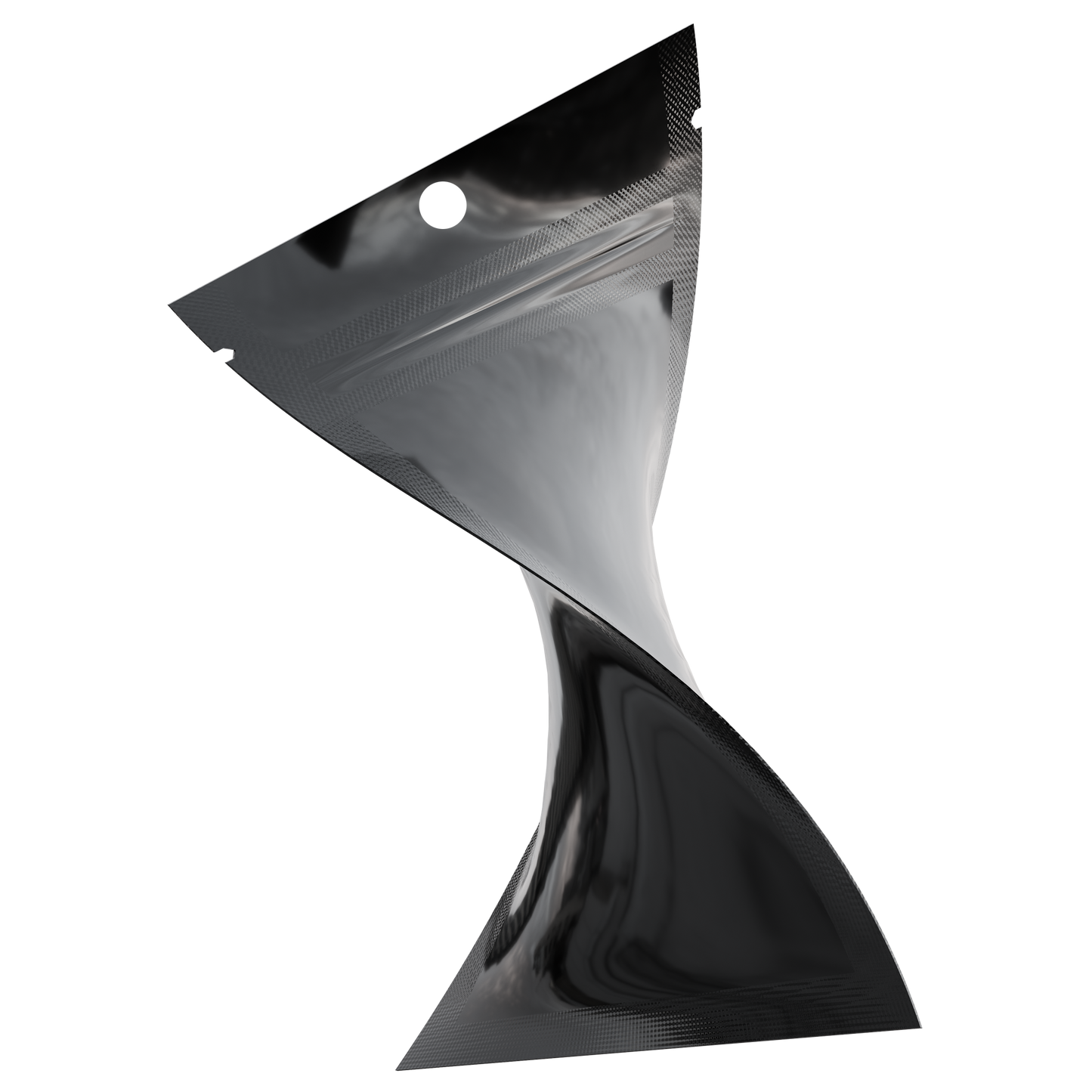 1 Gram Mylar Bags (1000 qty) — Gloss Black & Gloss Black