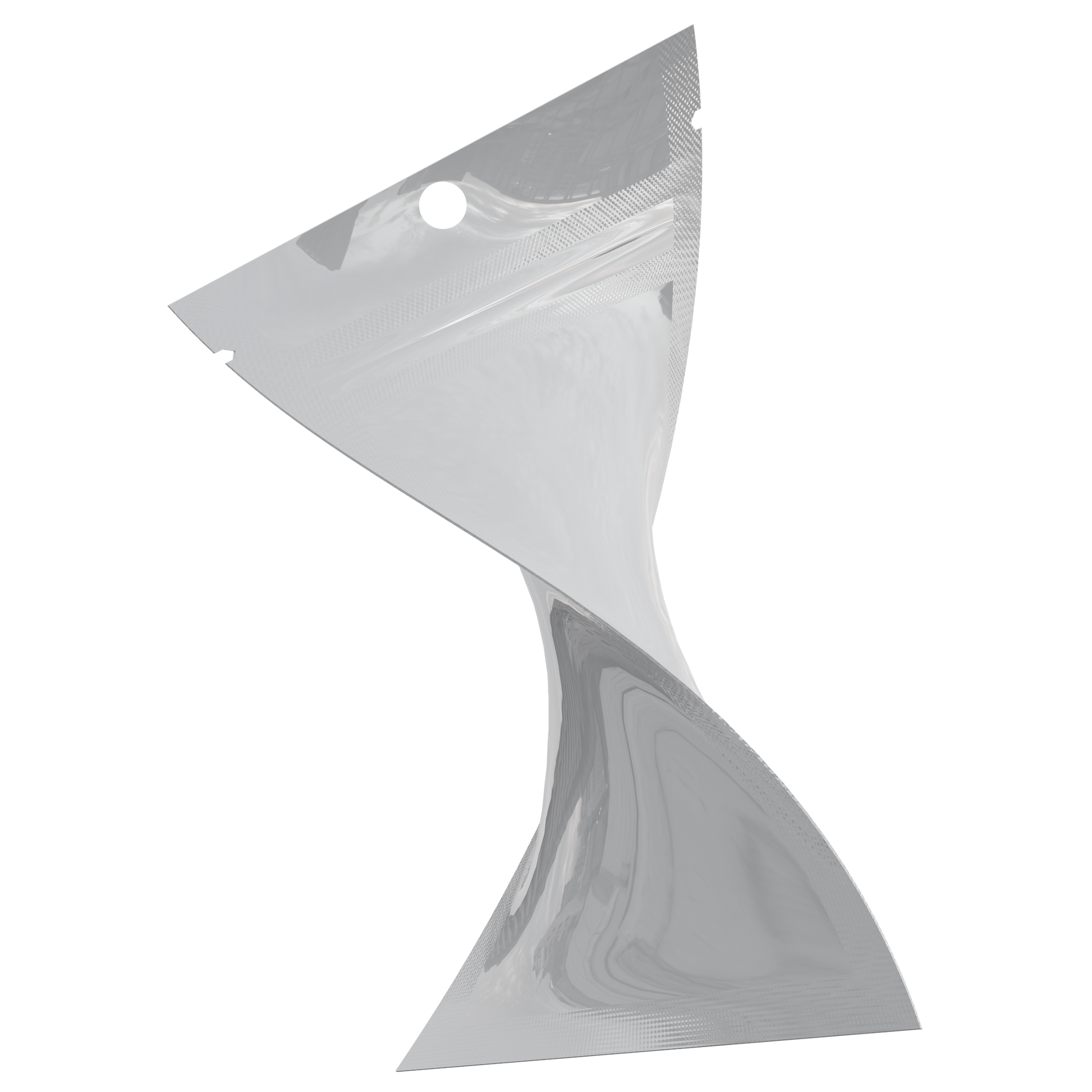 1 Gram Mylar Bags (1000 qty) — Gloss White & Gloss White