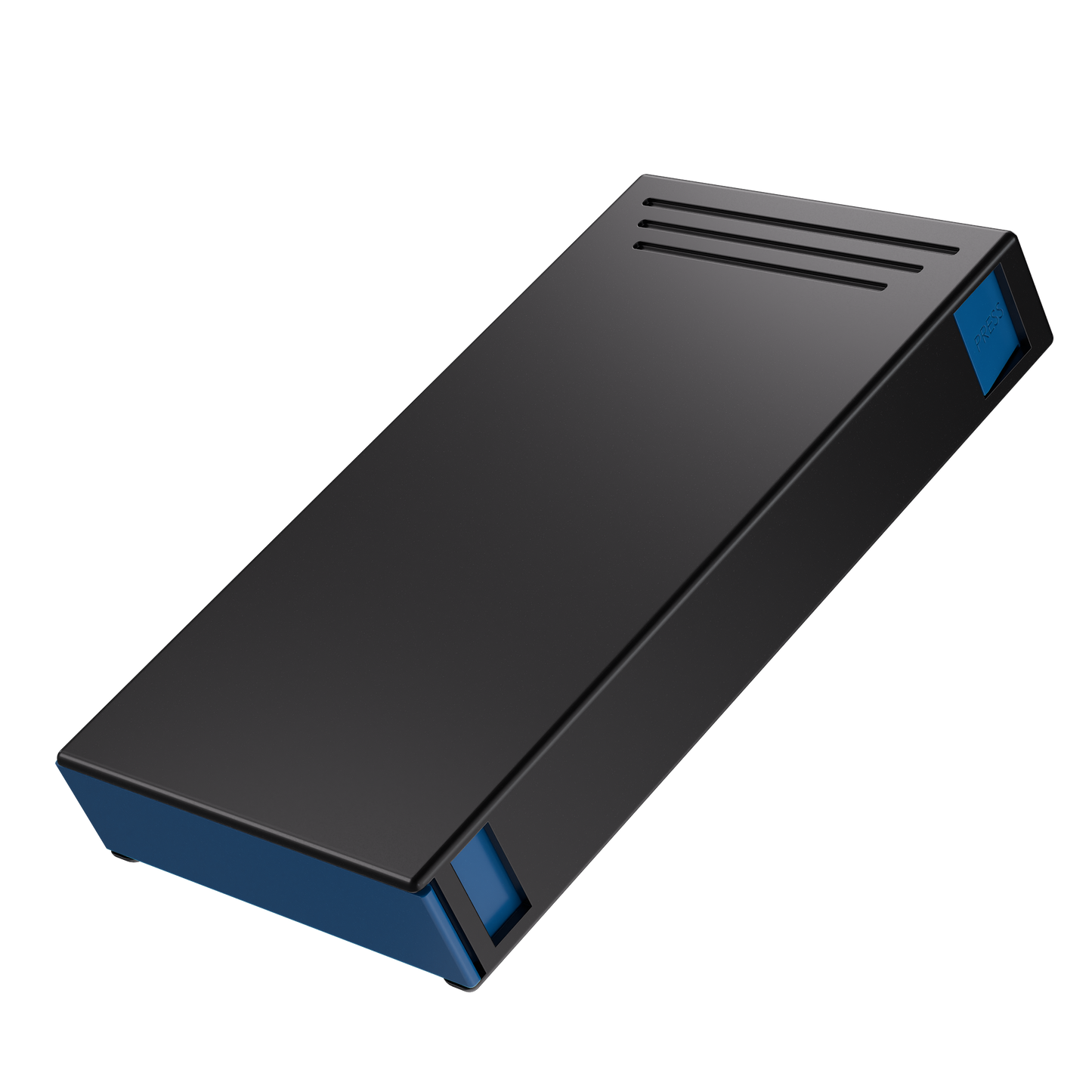 Press N Pull CR Box — 109mm (200 qty) — Black & Blue
