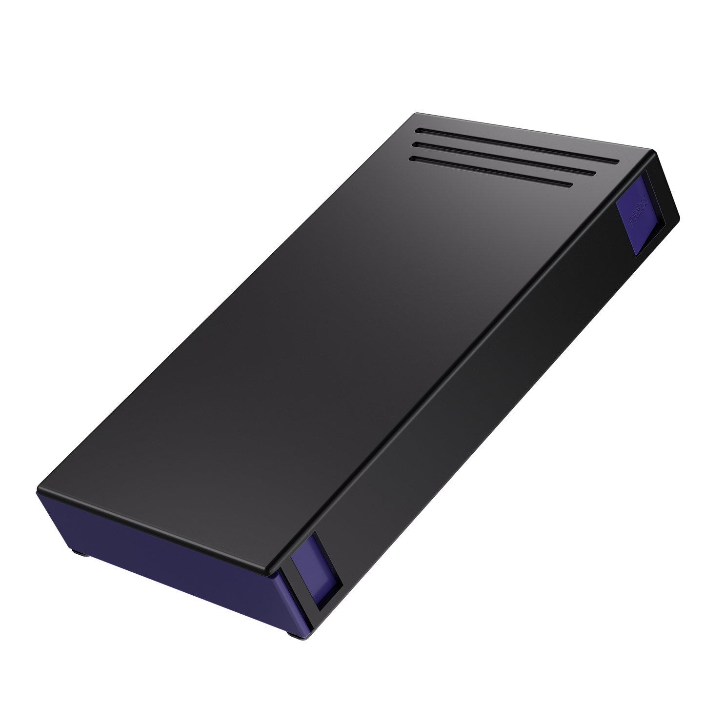 Press N Pull CR Box — 109mm (200 qty) — Black & Purple
