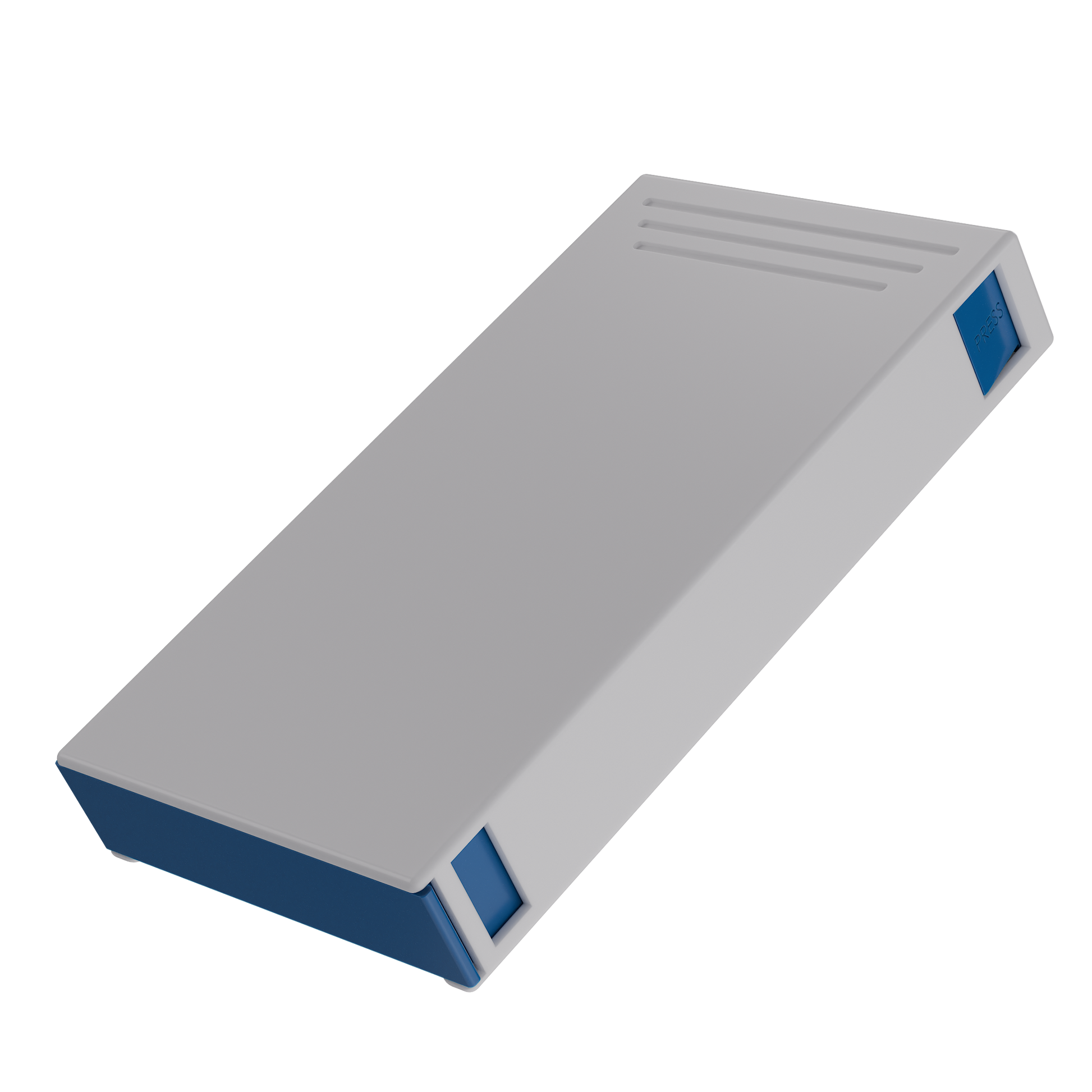 Press N Pull CR Box — 109mm (200 qty) — White & Blue