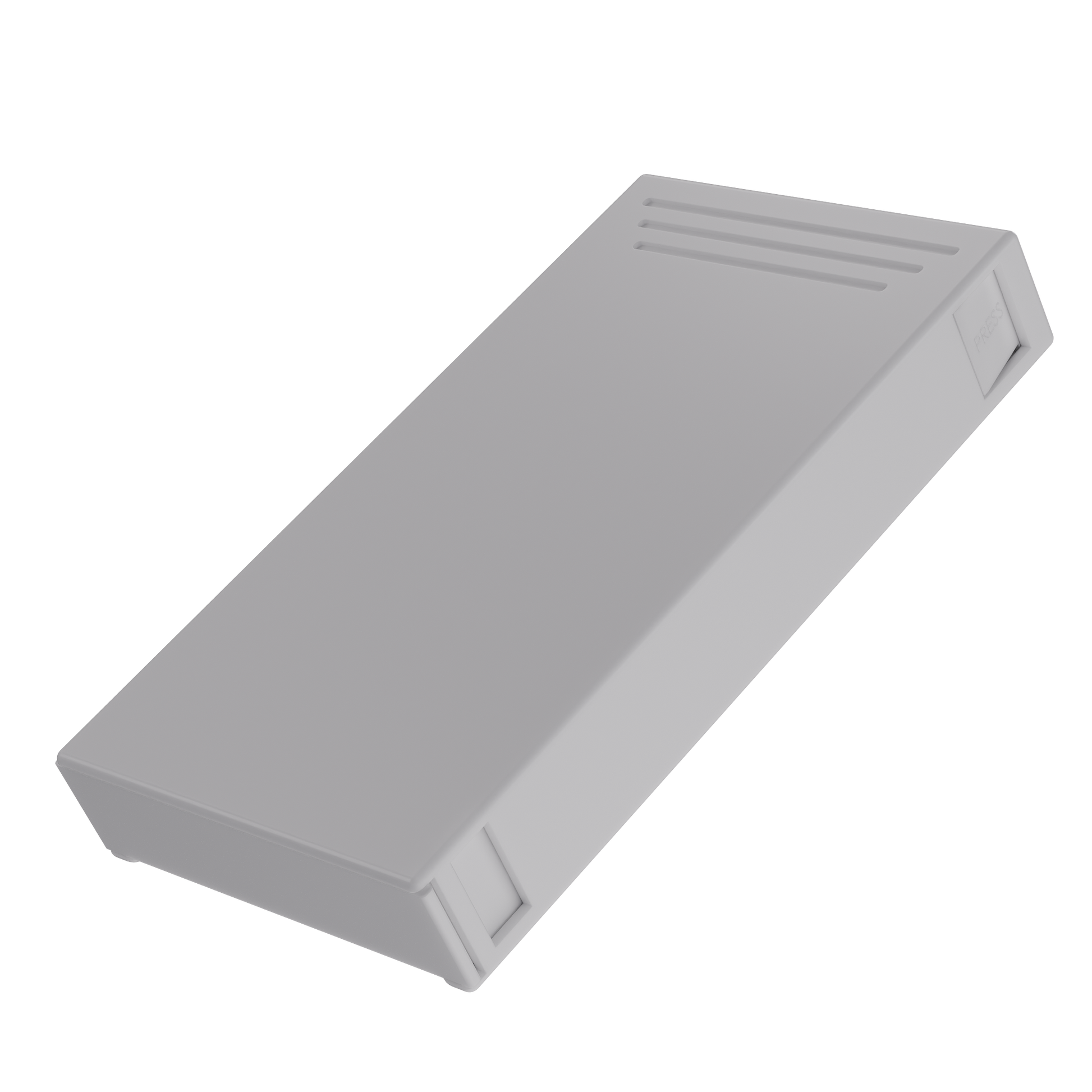 Press N Pull CR Box — 109mm (200 qty) — White & White