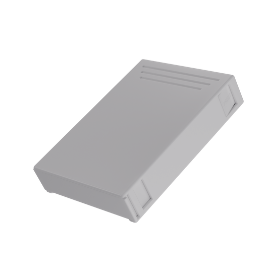 Press N Pull CR Slider Box — 81mm (224 qty) — White & White