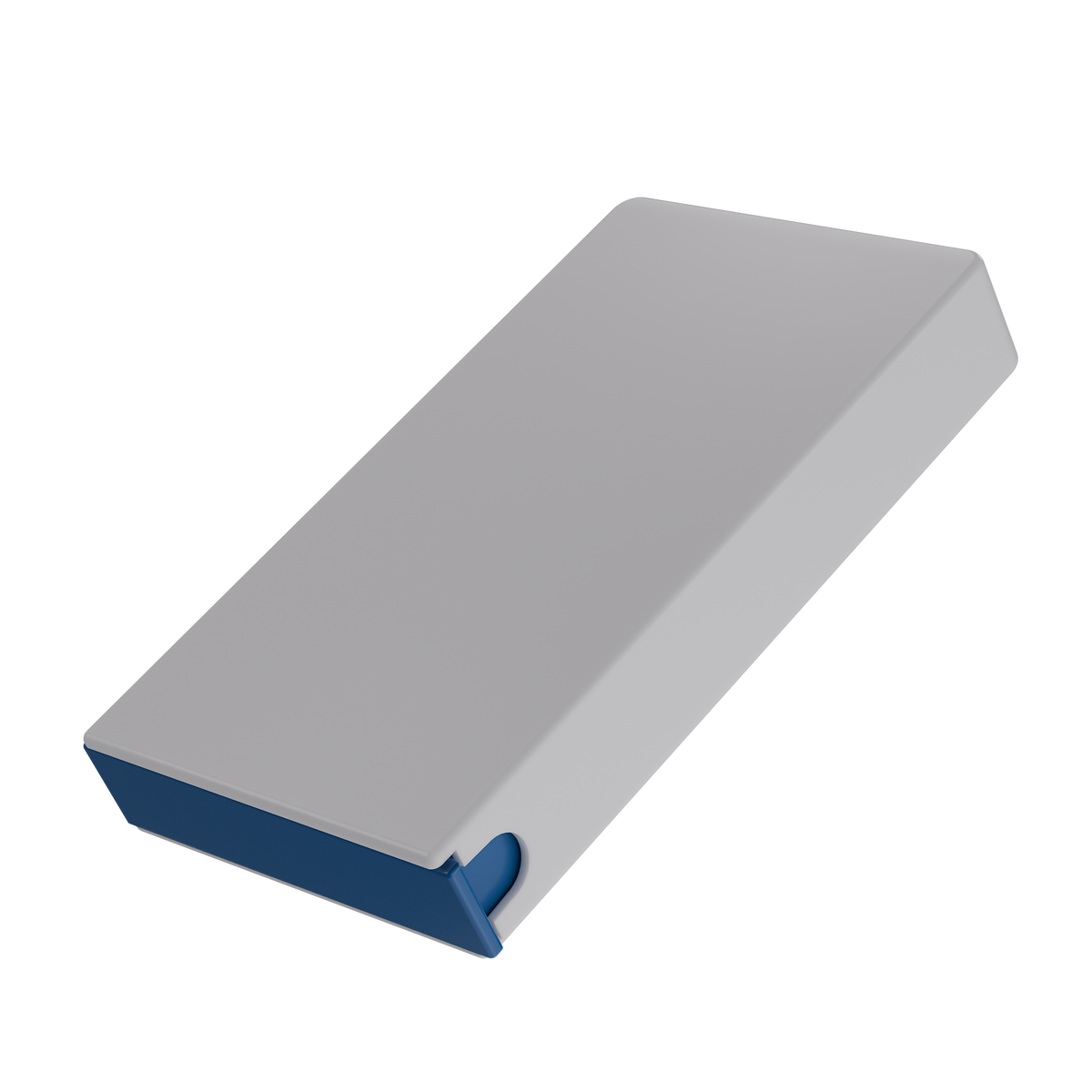 Press N Pull CR Box — 98mm (360 qty) — White & Blue