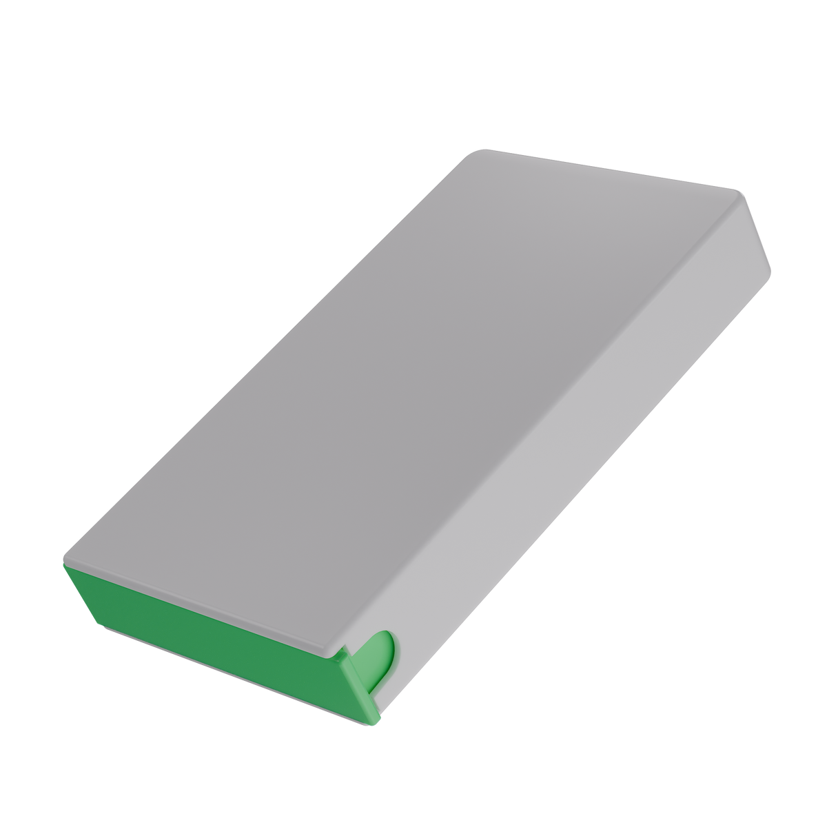Press N Pull CR Box — 98mm (360 qty) — White & Green